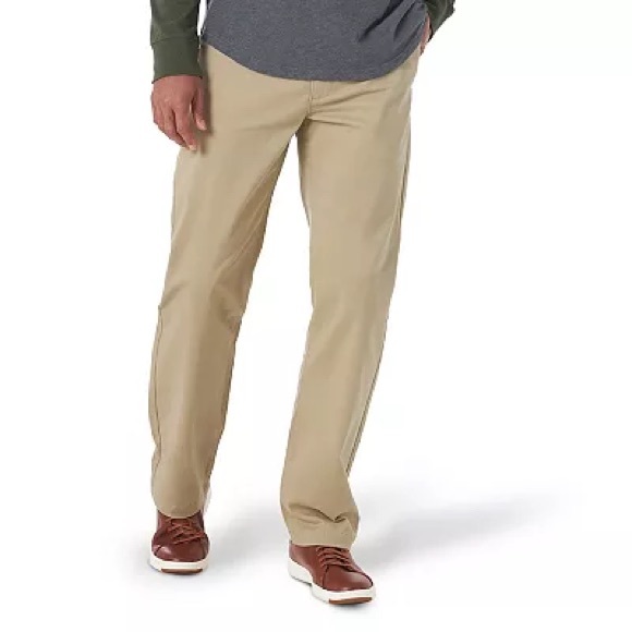 Men's Lee Performance Series X-treme Comfort Refined Straight Flat-Front Pants - Picture 1 of 11